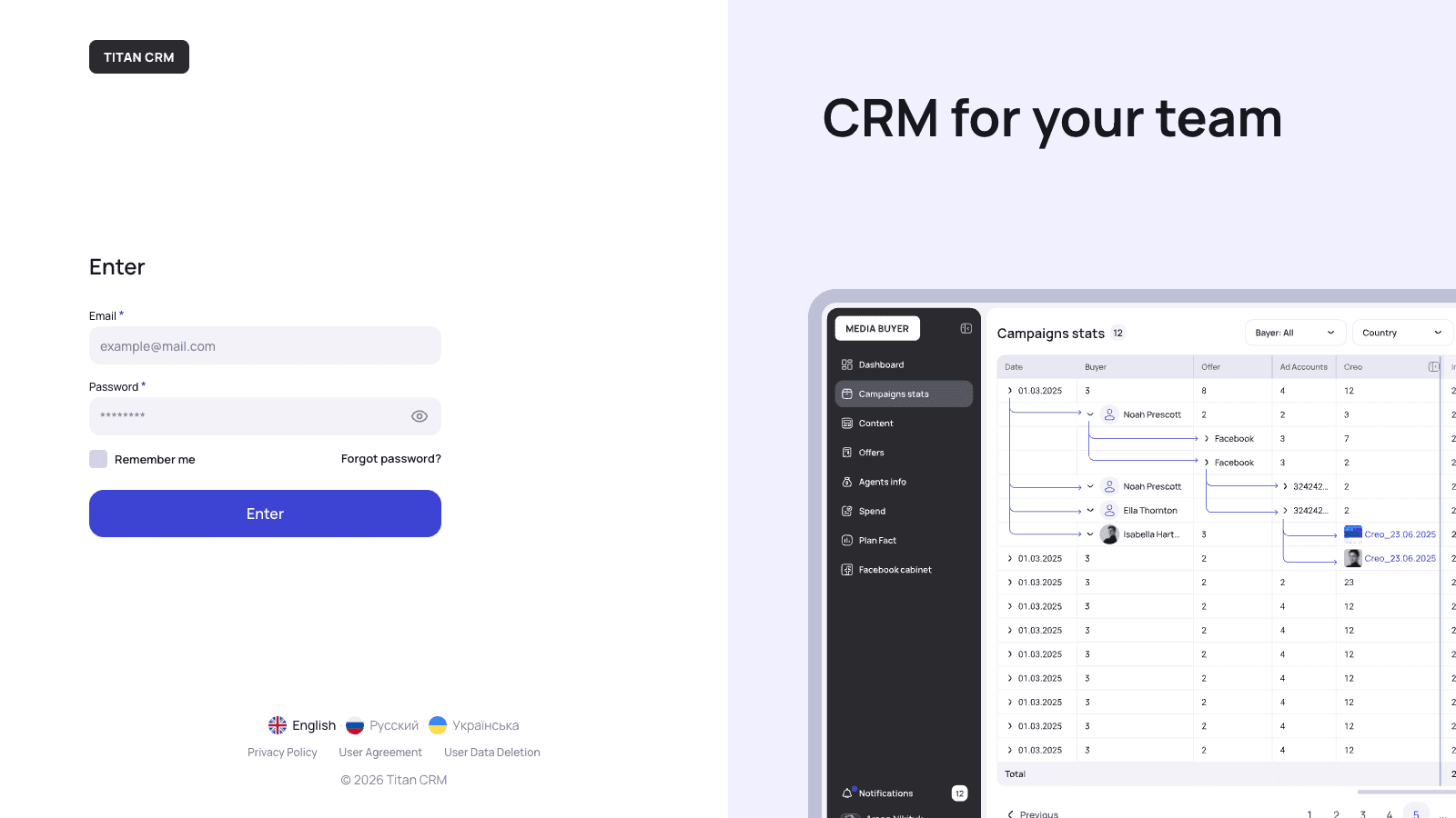Multilingual UI & refreshed design